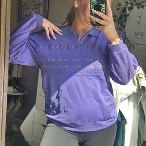 vintage 70’s belvedere sweater
